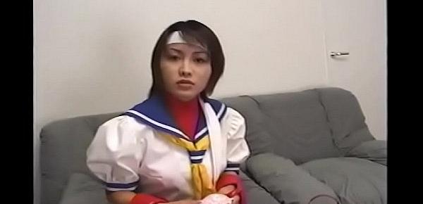  Street Fighter - Sakura cosplay